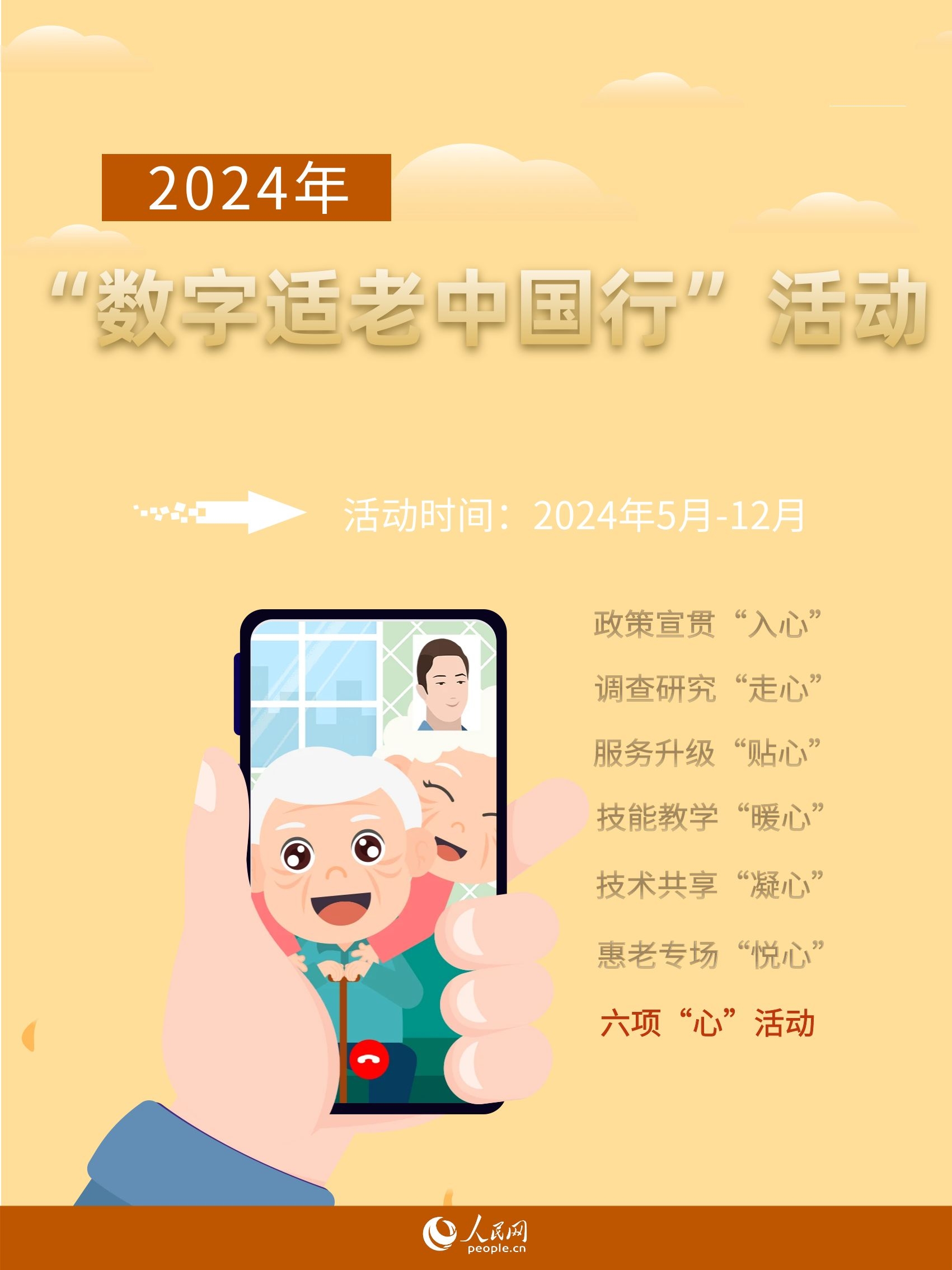新博：2024年“数字适老中国行”5月“走起”！开展6项“心”活动